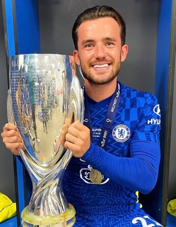 Sally Chilwell's son, Ben Chilwell.